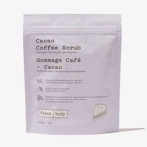 FRANK BODY Cacao Coffee Scrub FULL SZ. 200g/7.05oz.